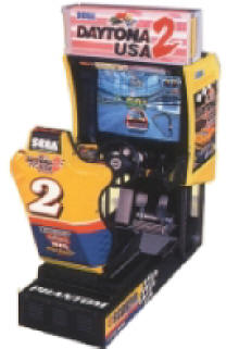 Daytona USA 2: Battle on the Edge - Twin Arcade Cabinet