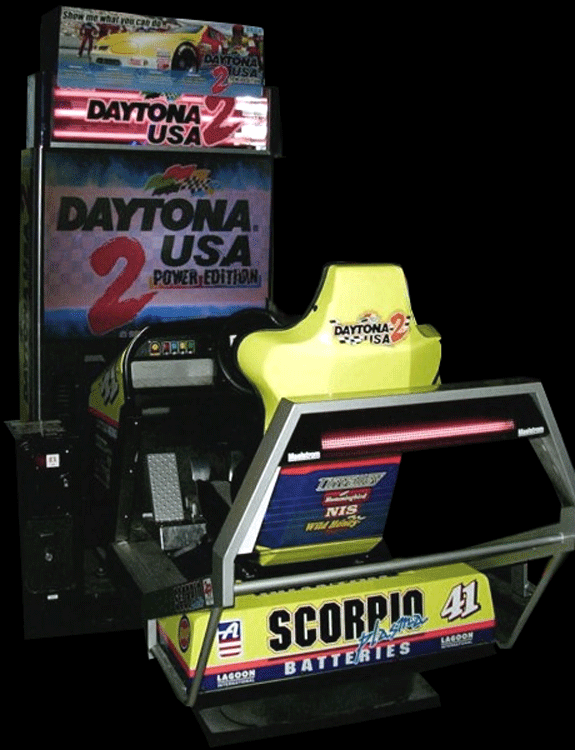 Daytona USA 2: Power Edition - Deluxe Arcade Cabinet